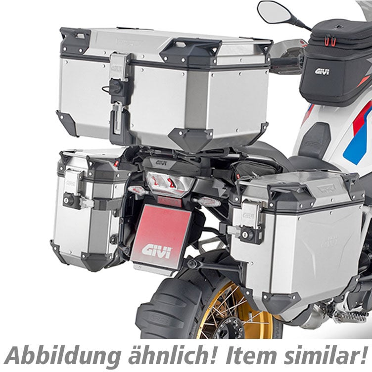 Givi Monokey® Cam-Side Alukoffer Outback Evo S silber rechts 33 L von Givi