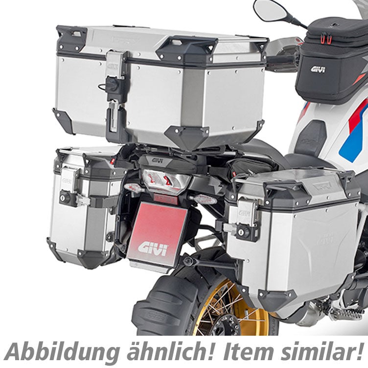 Givi Monokey® Cam-Side Alukoffer Outback Evo silber links 48 Lite von Givi