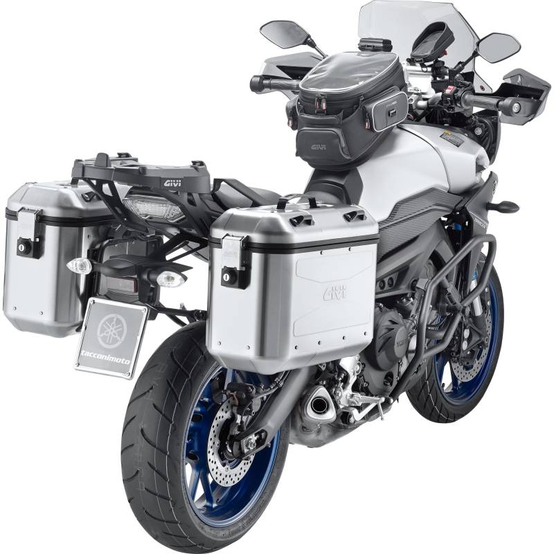 Givi Monokey® Seitenkofferpaar Alu Trekker Dolomiti DLMK36 silber von Givi