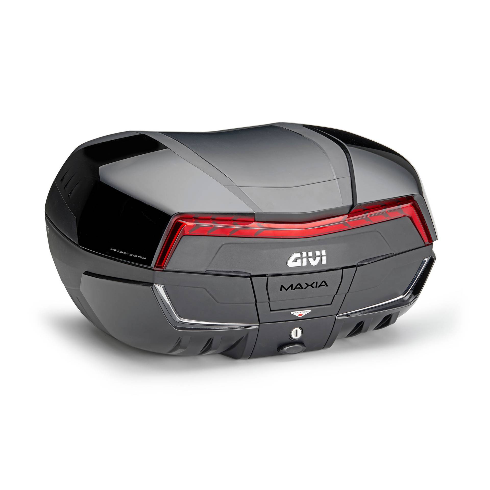 Givi Monokey® Topcase Maxia 5 V58NNB 58 Liter schwarz/rot von Givi