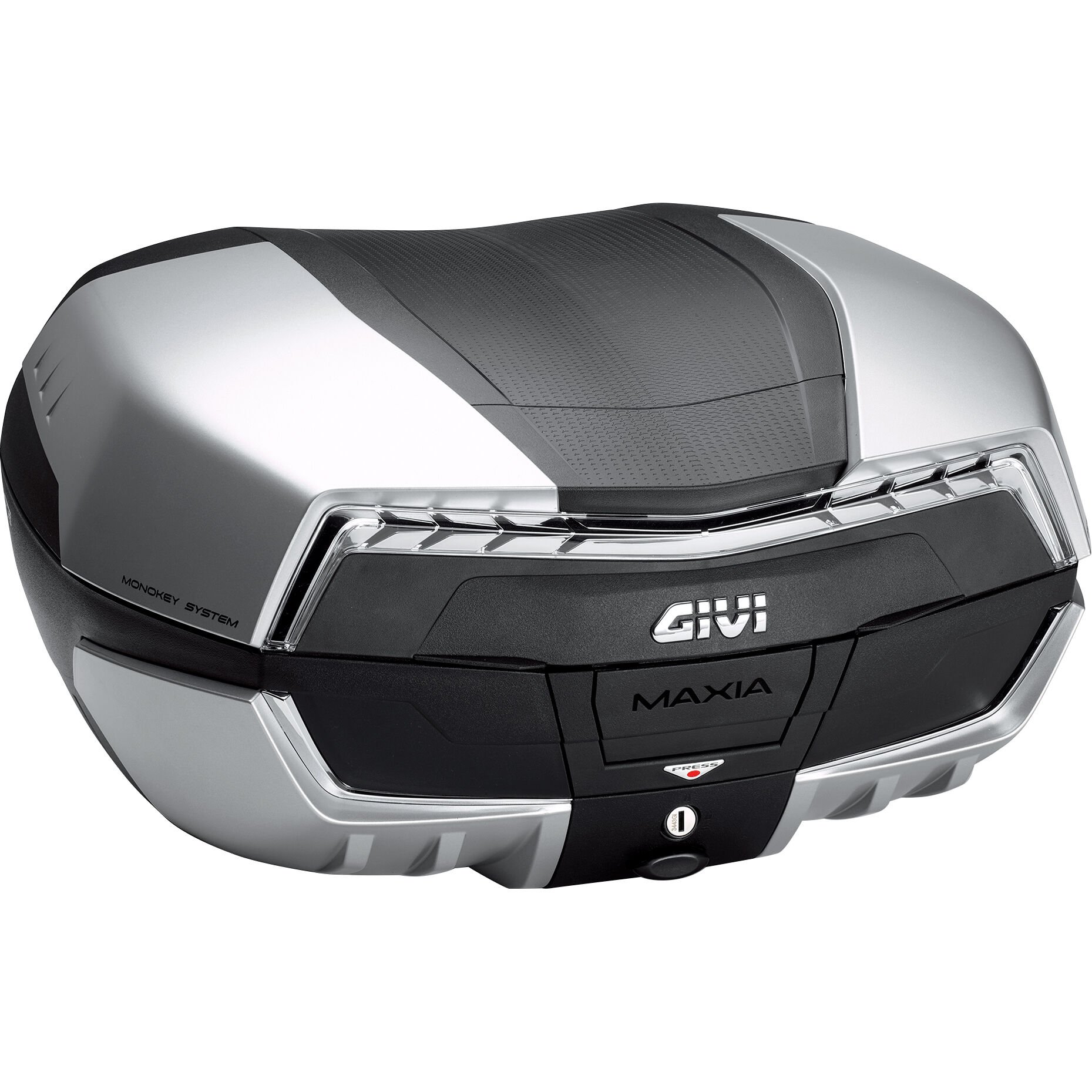 Givi Monokey® Topcase Maxia 5 V58NT 58 Liter silber/schwarz/getön von Givi