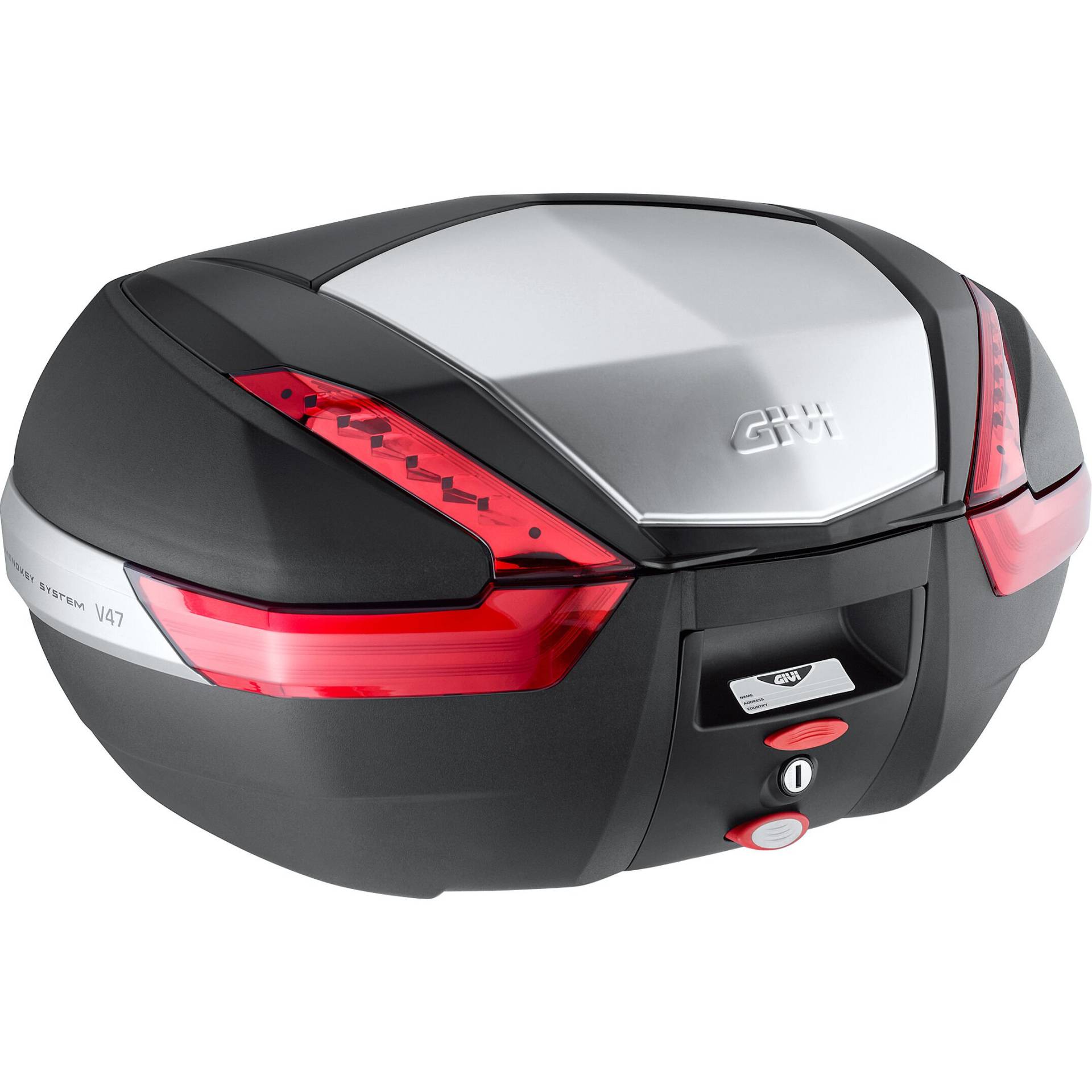 Givi Monokey® Topcase V47N Alu/matt schwarz 47 Liter von Givi