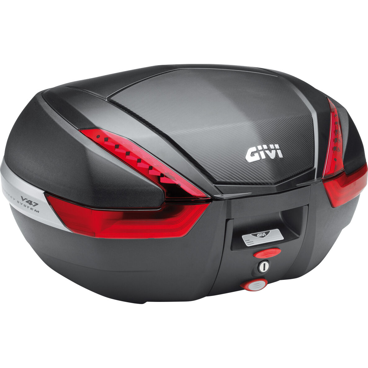 Givi Monokey® Topcase V47NN carbonlook/matt schwarz 47 Liter von Givi