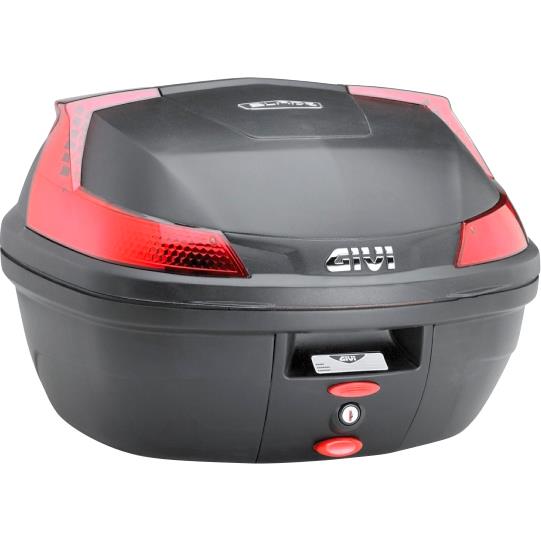 Givi Monolock® Topcase B37N schwarz/rot 37 Liter von Givi