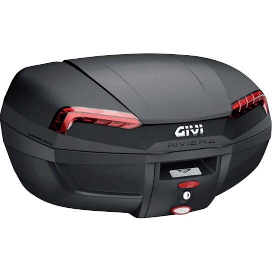 Givi Monolock® Topcase Riviera 46 Liter E46N schwarz/rot von Givi