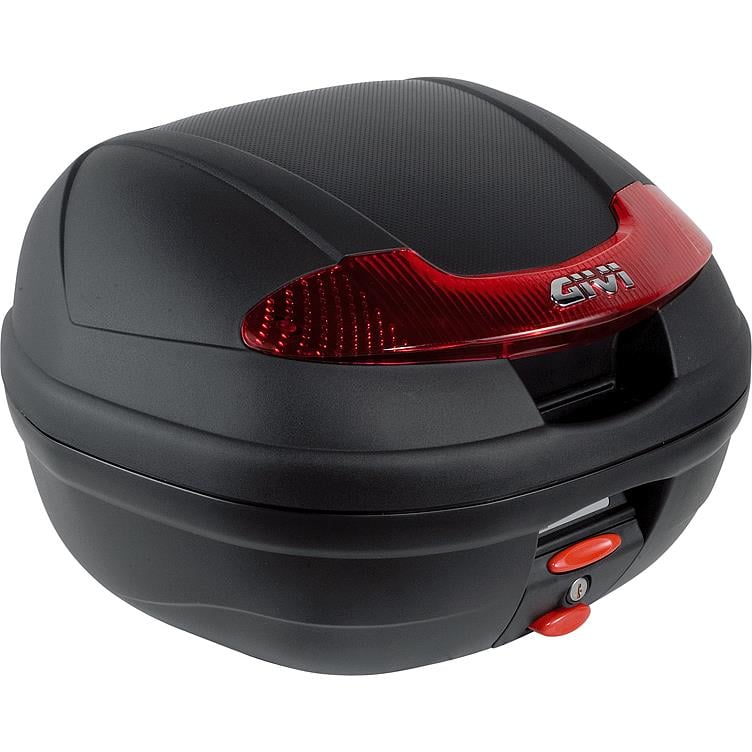 Givi Monolock® Topcase Vision E340N2 schwarz/rot 34 Liter von Givi