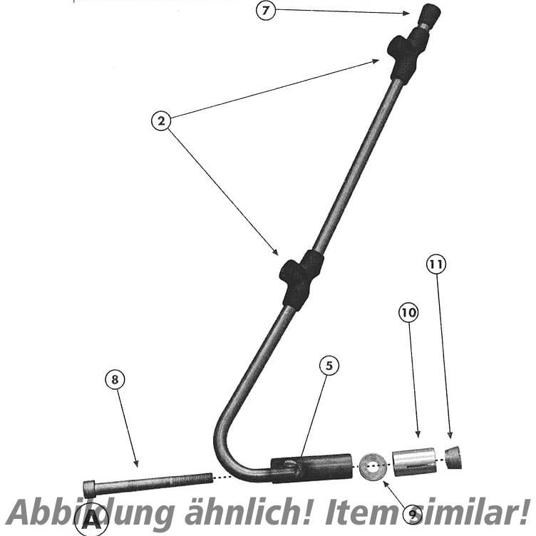 Givi Montagekit A5606A für Scheibe 5612+5606 an Piaggio von Givi