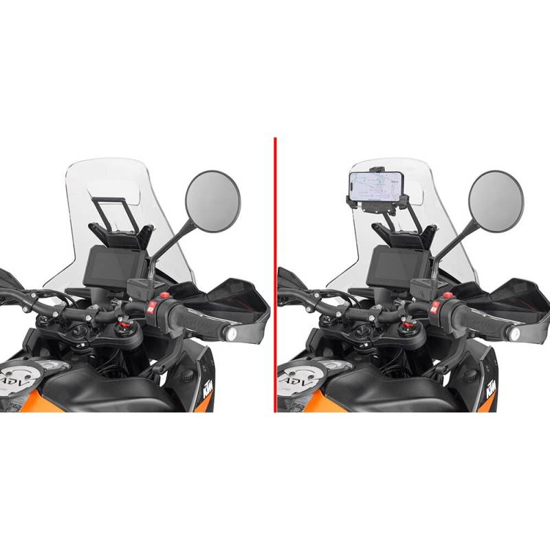 Givi Navi-Haltestrebe am Windschild FB7716 für KTM Adventure 790/ von Givi