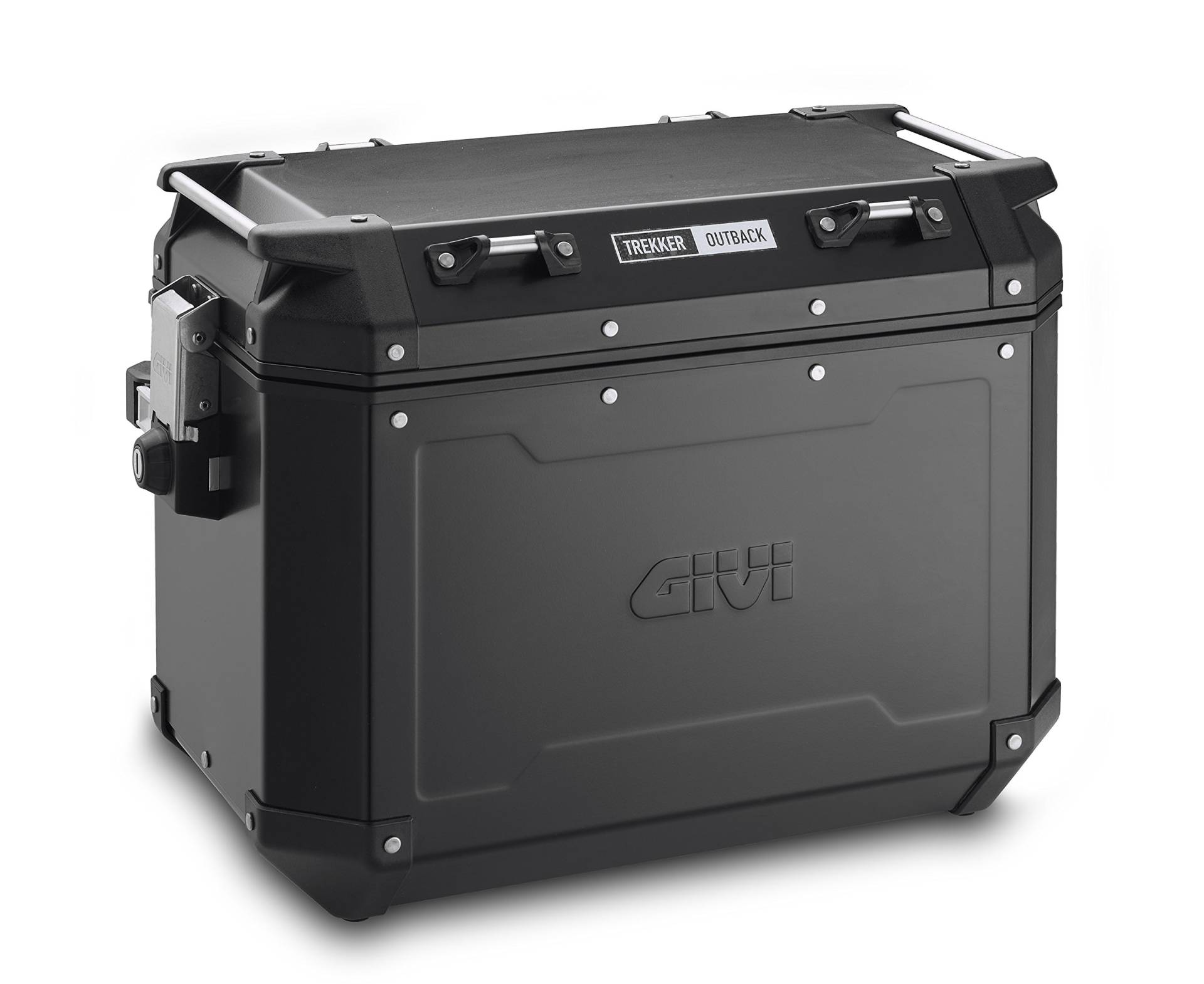 Givi OBK48BPACK2 Aluminium Seiten Koffer, Schwarz von Givi