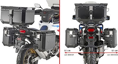 Givi One-Fit PLOS_ _ _CAM, Kofferträger Monokey Cam-Side von Givi