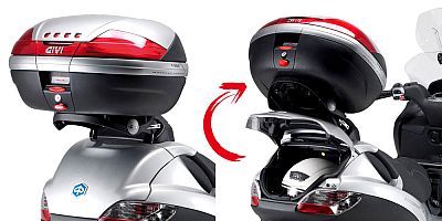 Givi SR, Topcaseträger/Montagesatz von Givi