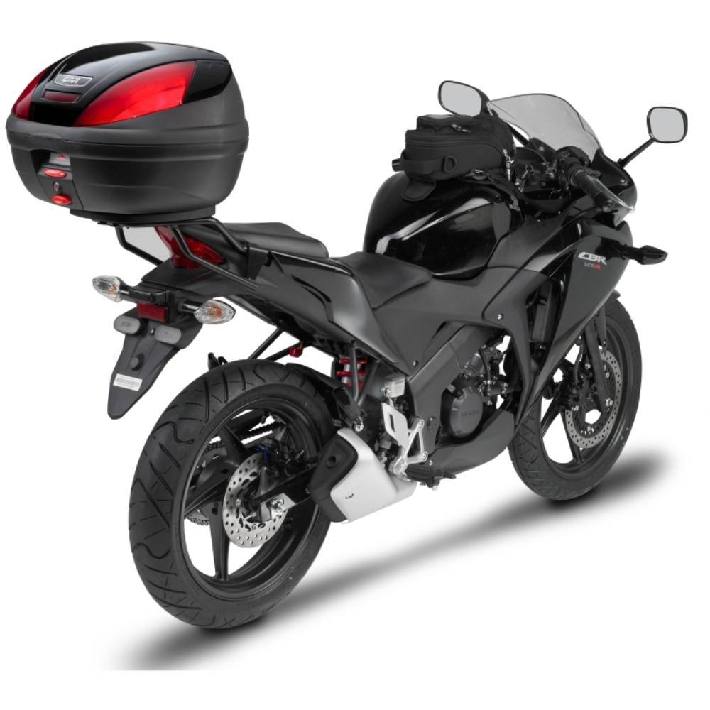 Givi SR1103 Topcase Träger Monolock Koffer, Schwarz von Givi