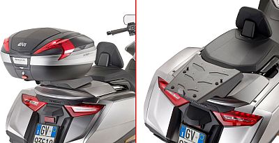 Givi SRA, Aluminium Gepäckträgerplatte Monokey - Schwarz von Givi