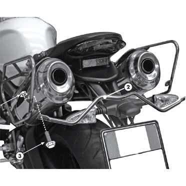 Givi Satteltaschenhalter TE705 für Street Triple 675 2007-2012 von Givi