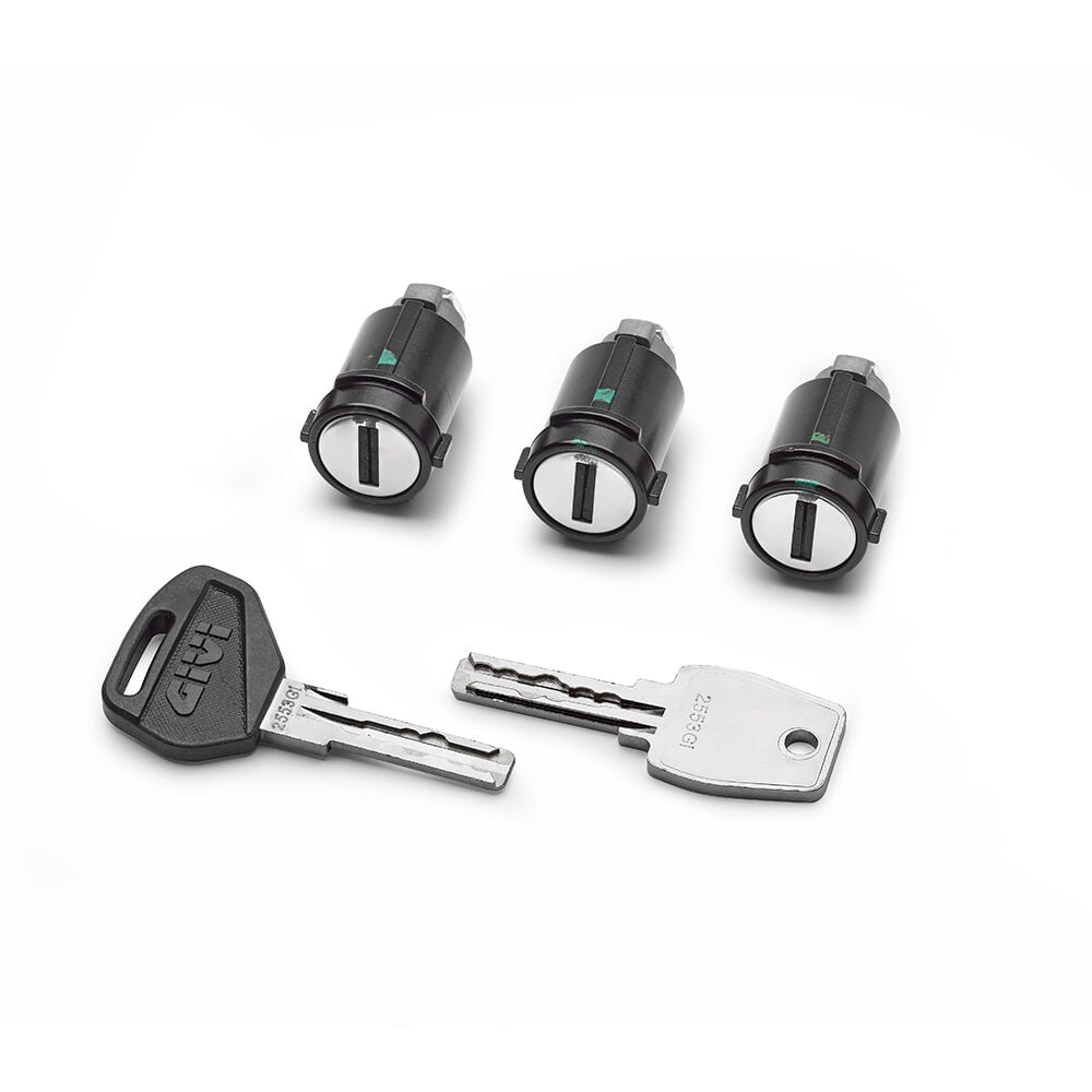 Givi Security Lock Ersatzschloss Satz SLR103 (3x SLR101) von Givi