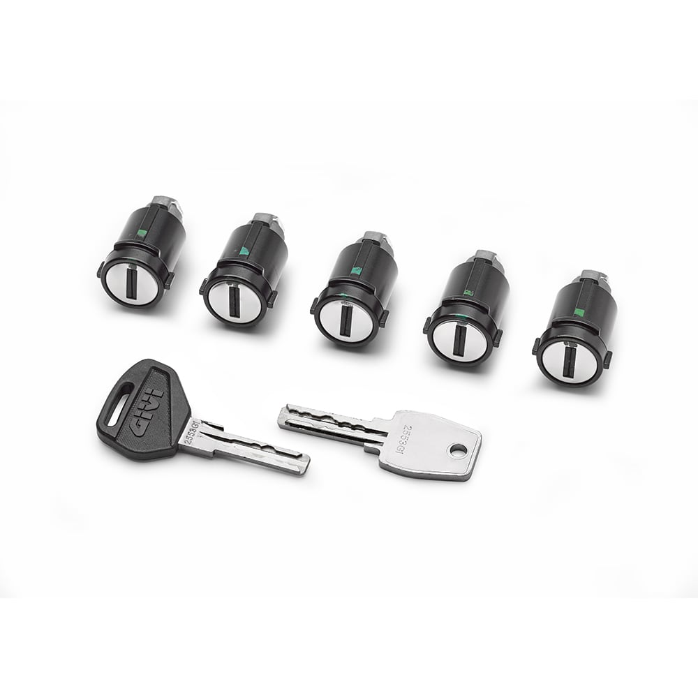 Givi Security Lock Ersatzschloss Satz SLR105 (5x SLR101) von Givi