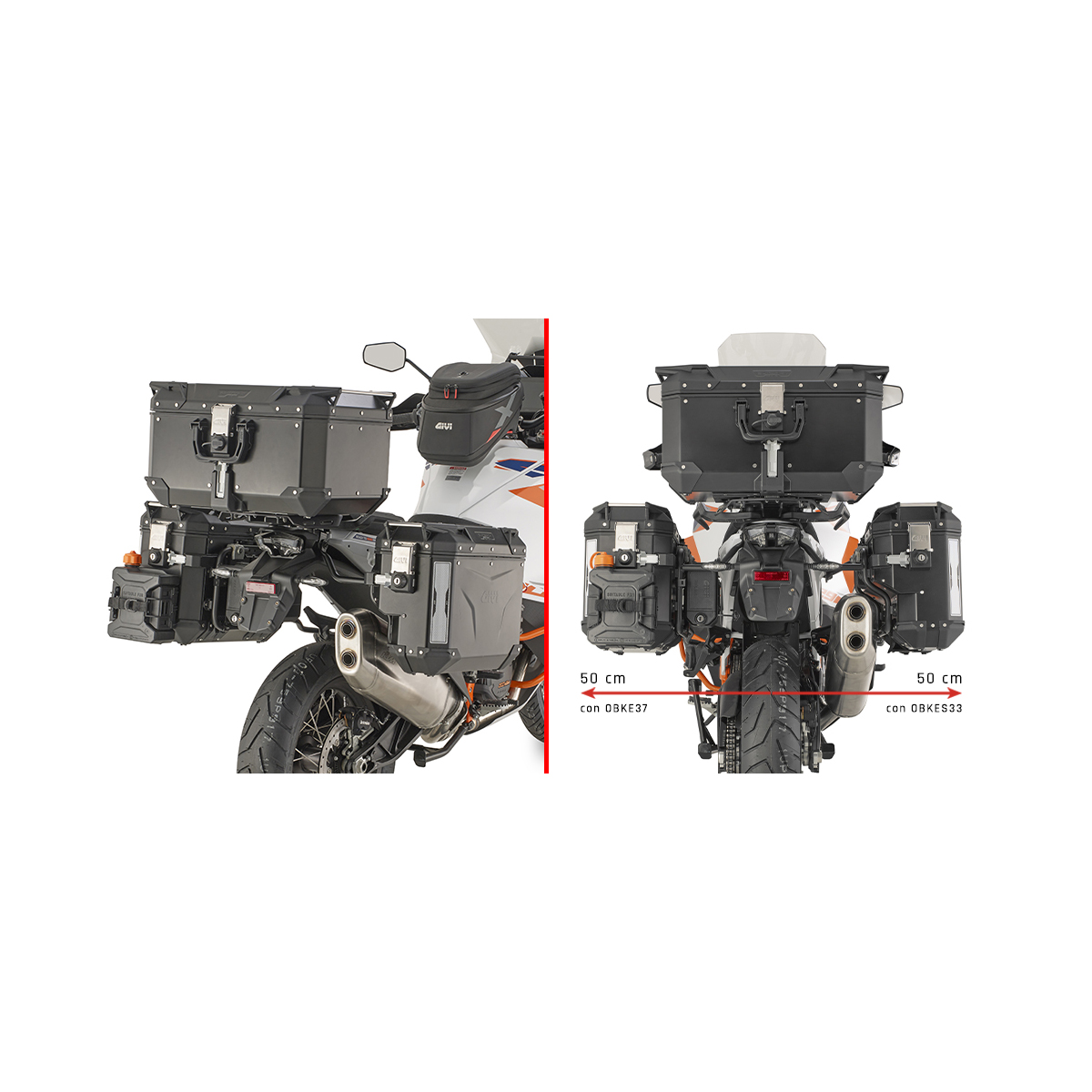 Givi Seitenträger Monokey® Cam-Side S PLOS7713CAM für KTM 1290 Su von Givi