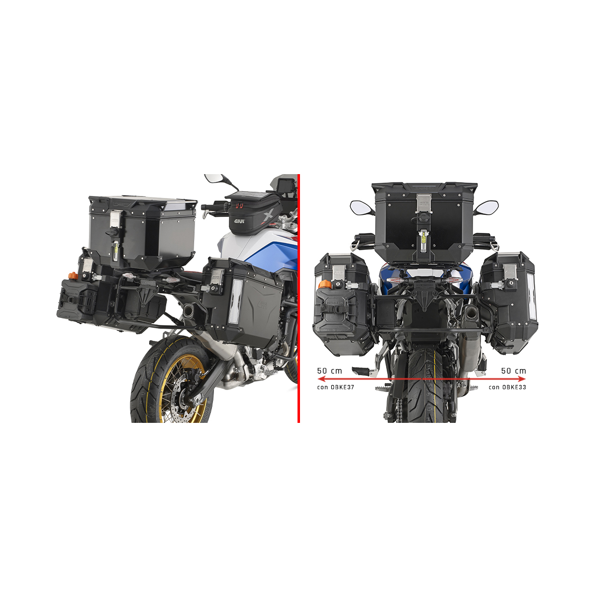 Givi Seitenträger Monokey® Cam-Side S nGT PLOS5145CAM für F 900 G von Givi