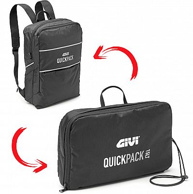 Givi T521 QuickPack 15L, Rucksack - Schwarz - 15 l von Givi