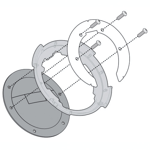 Givi Tanklock Adapter BF10 für Suzuki von Givi