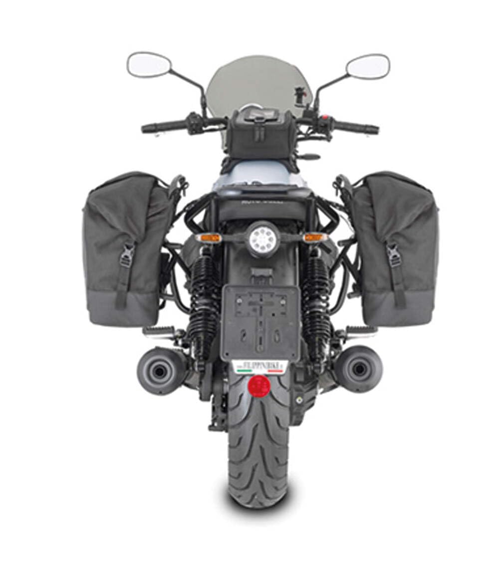 Givi Topcasehalterung Guzzi V7 Stone 2021 - MOTORRADZUBEHÖR - Topcasehalterung für Motorräder mit Rackmontage aus Leder von Givi