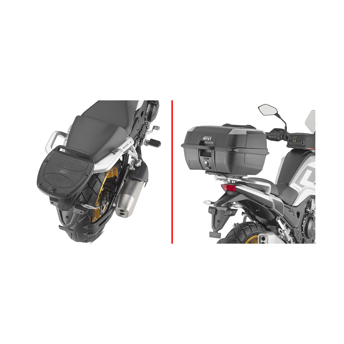 Givi Topcaseadapter für Universalplatte SR9650 für Kove 510 X von Givi