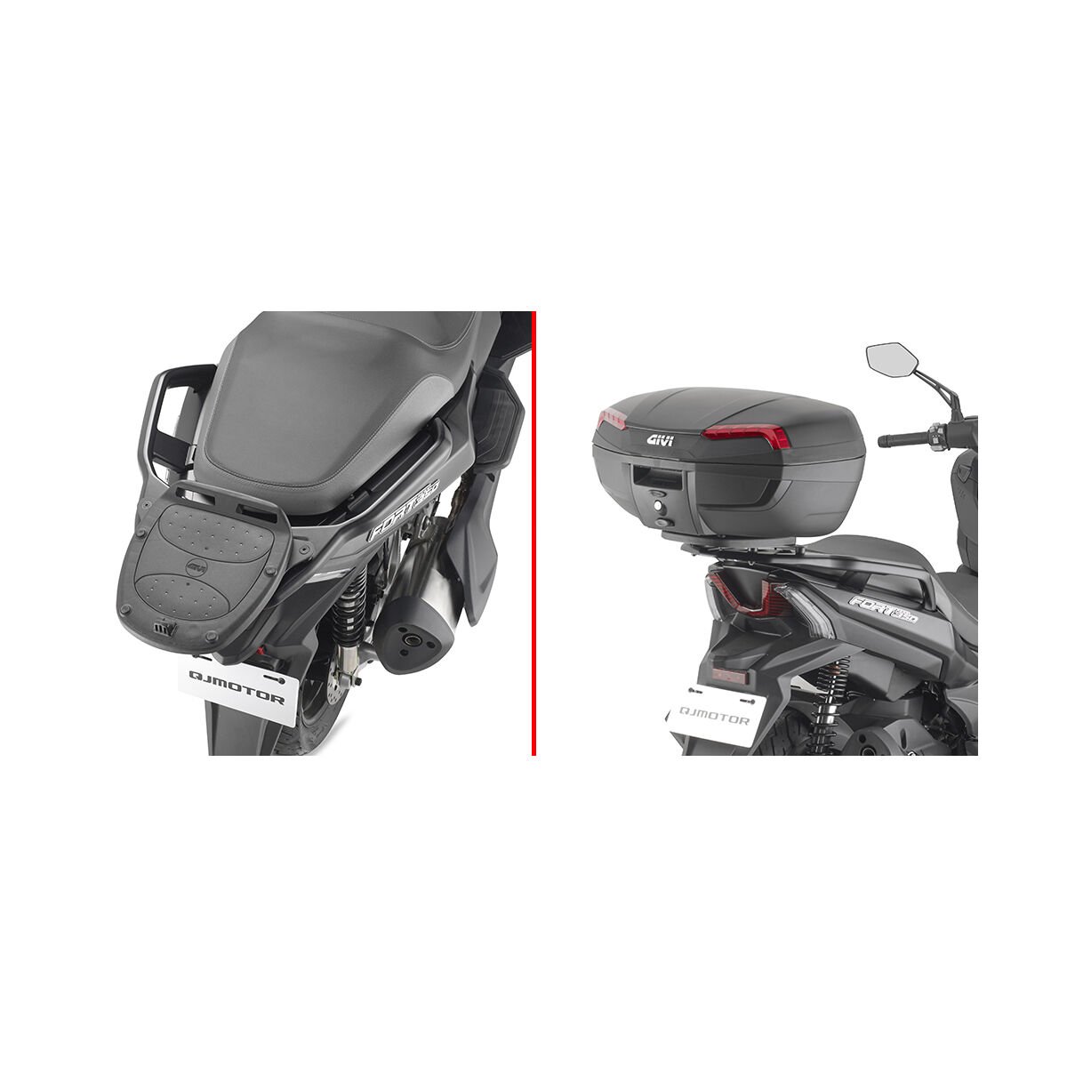 Givi Topcaseadapter für Universalplatte SR9700 für QJ Motor Fort von Givi