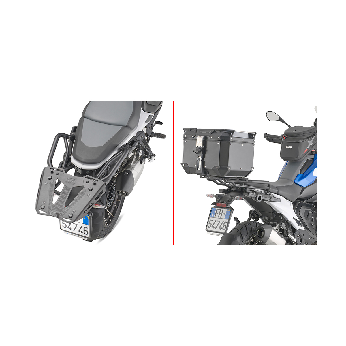 Givi Topcaseträger für M-Platten SR5143 für BMW R 1300 GS von Givi