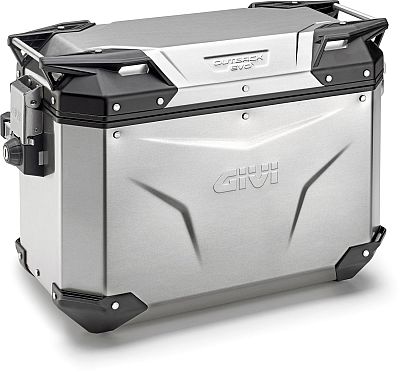 Givi Trekker Outback Evo, Seitenkoffer Monokey-Cam-Side - Silber - Links 48 L von Givi