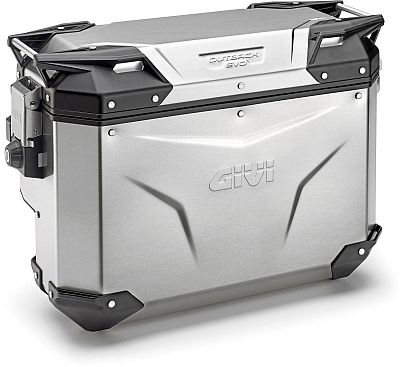 Givi Trekker Outback Evo, Seitenkoffer Monokey-Cam-Side - Silber - Rechts 33 L von Givi