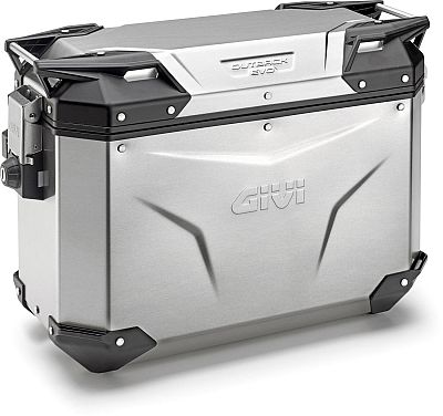 Givi Trekker Outback Evo, Seitenkoffer Monokey-Cam-Side - Silber - Rechts 37 L von Givi