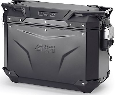 Givi Trekker Outback Evo Smart, Seitenkoffer Monokey-Cam-Side - Schwarz - 37 l von Givi