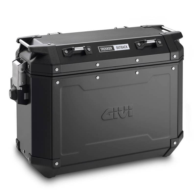 Givi Trekker Outback Seitenkoffer-Satz Alu schwarz von Givi