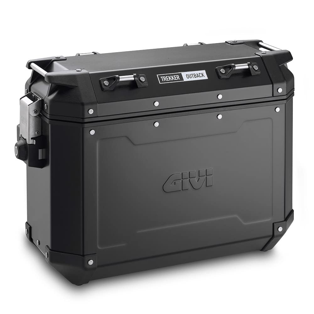 Givi Trekker Outback Seitenkoffer-Satz Alu schwarz von Givi