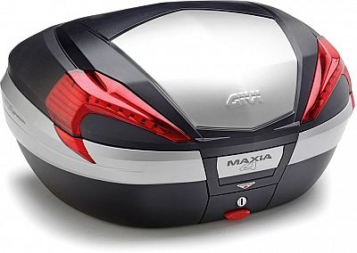 Givi V56 Maxia 4, Topcase Monokey - Schwarz/Silber Rot - 56 L von Givi