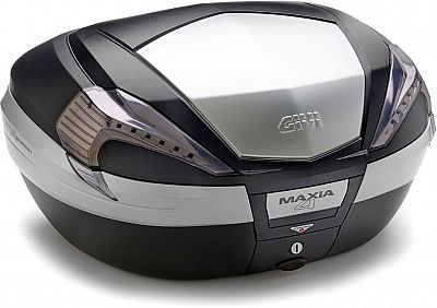 Givi V56 Maxia 4 Tech, Topcase Monokey - Schwarz/Silber Klar - 56 L von Givi