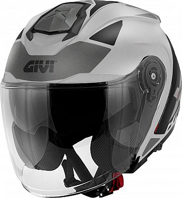 Givi X.25 Target, Jethelm - Matt Grau/Schwarz - M (58) von Givi