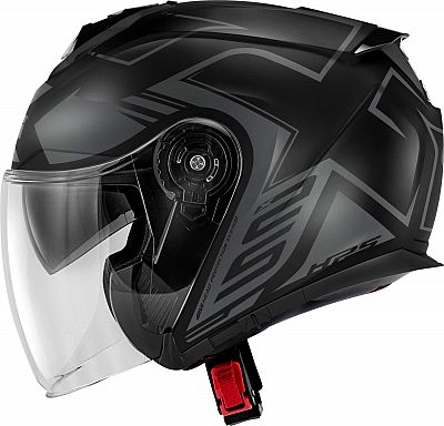 Givi X.25 Trace, Jethelm - Matt Schwarz/Grau - M (58) von Givi