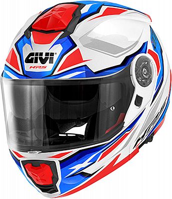 Givi X.27 Sector, Klapphelm - Weiß/Blau/Rot - M (58) von Givi