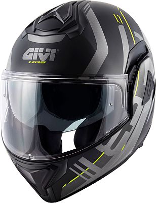 Givi X.30 Pulsar, Modularhelm - Matt Schwarz/Grau/Neon-Gelb - M (58) von Givi