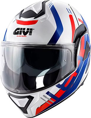 Givi X.30 Pulsar, Modularhelm - Weiß/Blau/Rot - XXL (63) von Givi