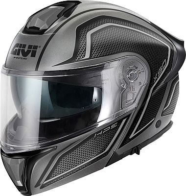 Givi X.50 Fiber Hologram, Klapphelm - Matt Schwarz/Grau - L (60) von Givi