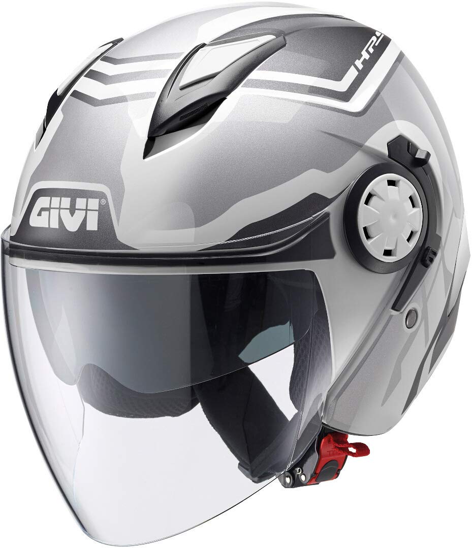 HPS 12.3 Stratos Demi-Jet-Helm Grafik Shade von Givi