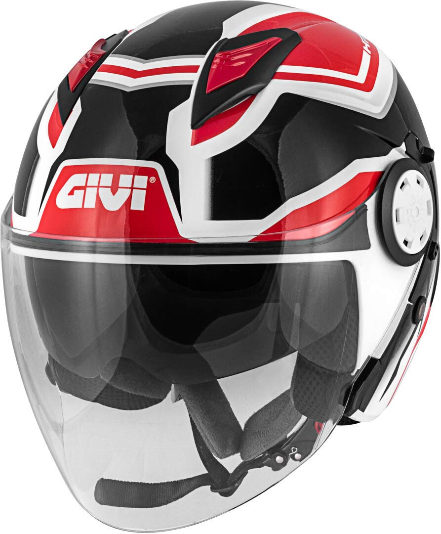 HPS 12.3 Stratos Demi-Jet-Helm Grafik Shade von Givi