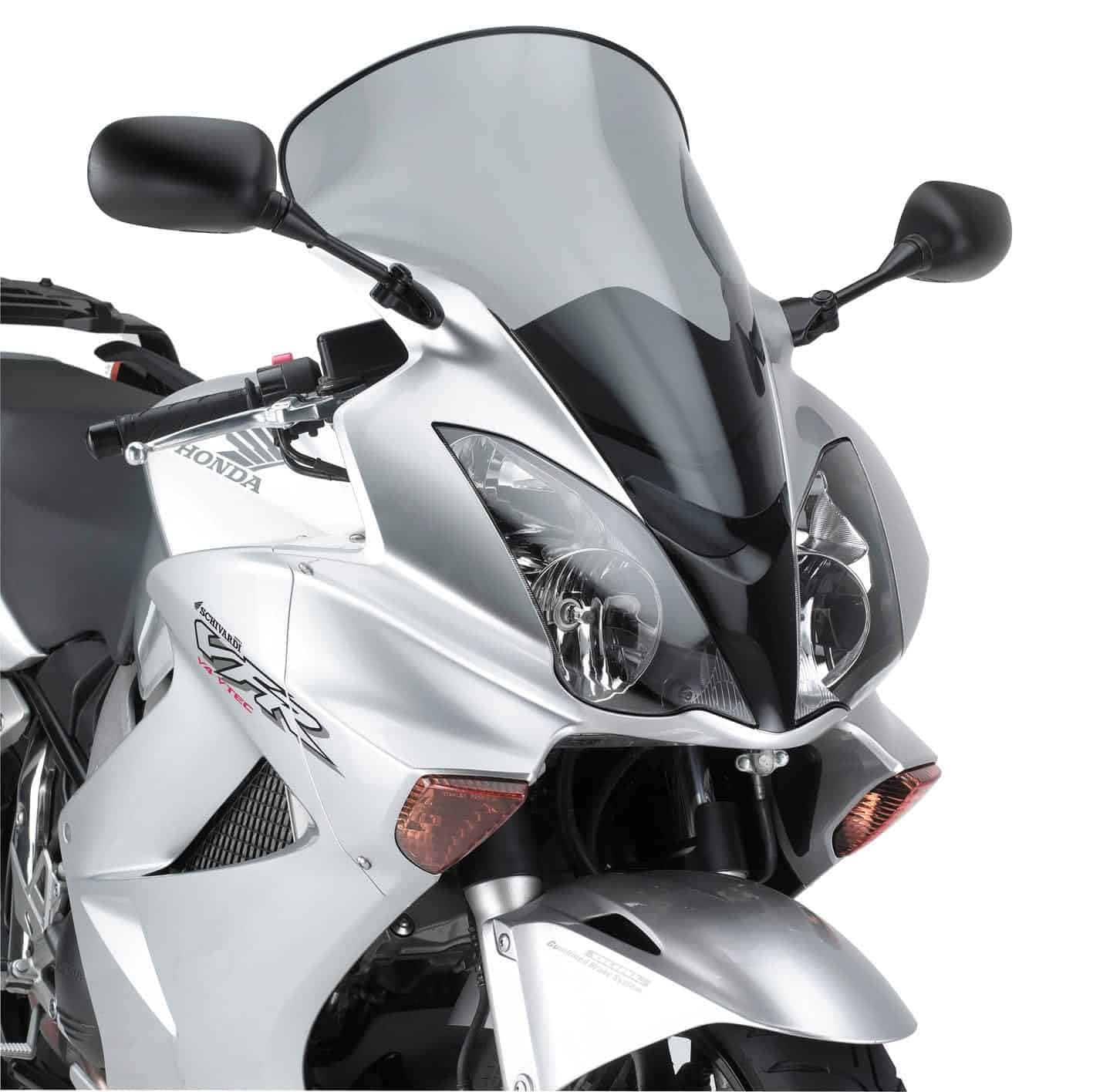 Spoilerscheibe getönt mit ABE 520 mm hoch 430 mm breit von Givi