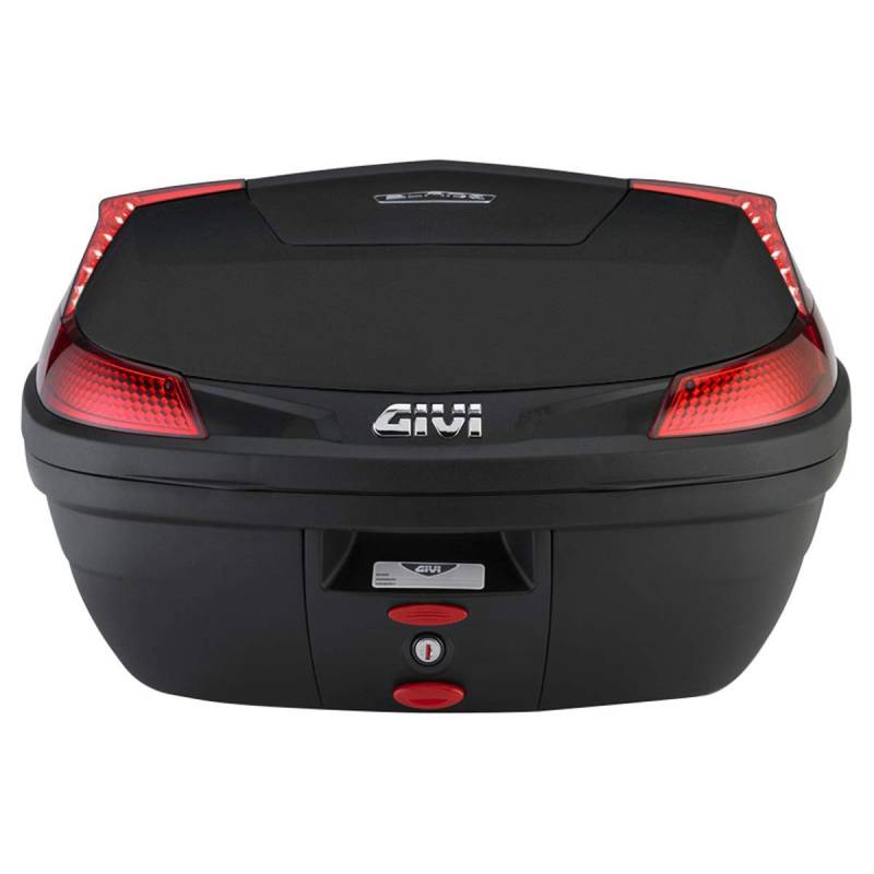 Givi B37N Blade Monolock Topcase mit Platte, Schwarz, TU EU von Givi