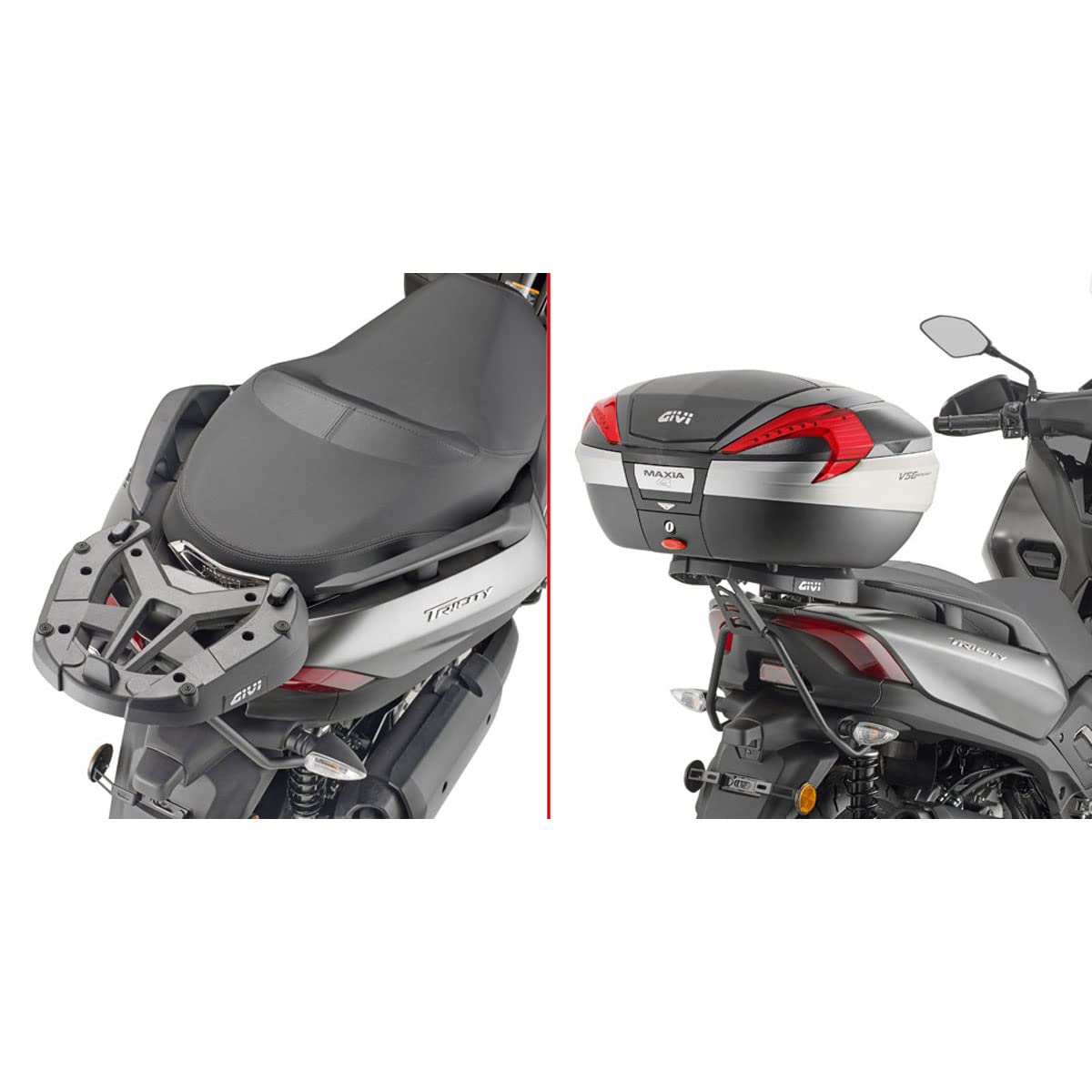 Topcase-Träger für MONOKEY® oder MONOLOCK® Koffer von Givi