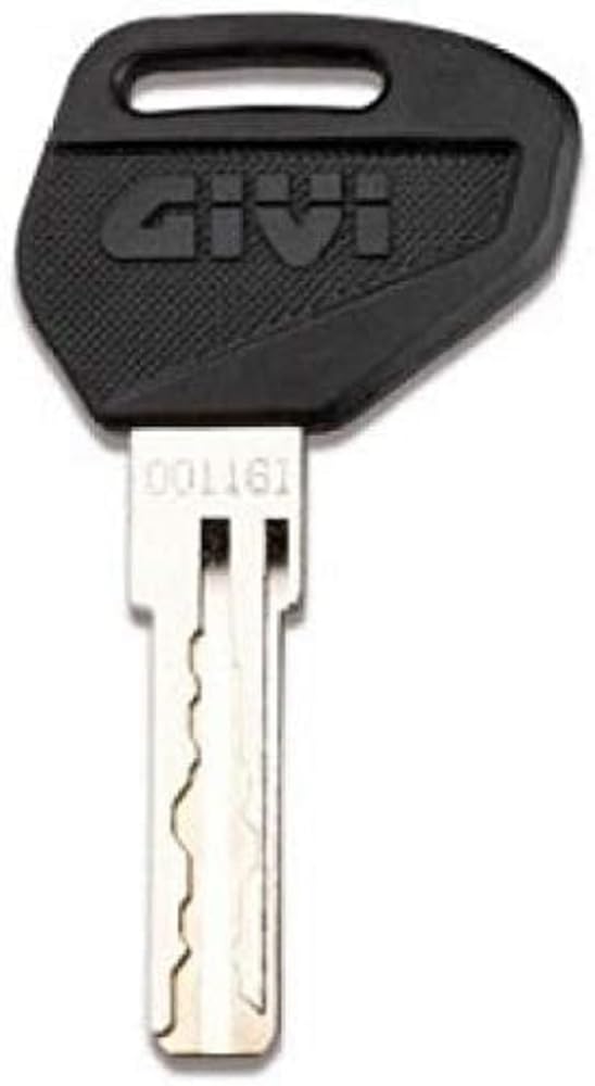 Unverschlüsselter Schlüssel für Security Lock, Schwarz von Givi