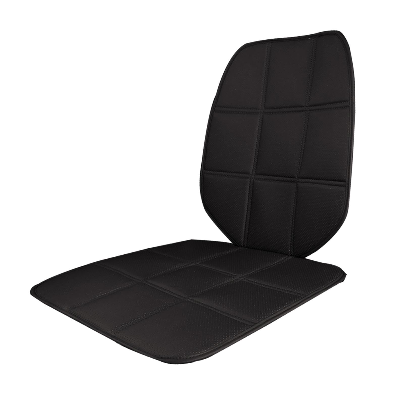 GjnjfdF Autositzbezug mit Rutschfester Unterseite, Sitzmatte für Kindersitzerhöhungen,Verstellbare Sitzmatte, rutschfest - Sitzmatte, verbesserter Autositz-Autositzschutz von GjnjfdF