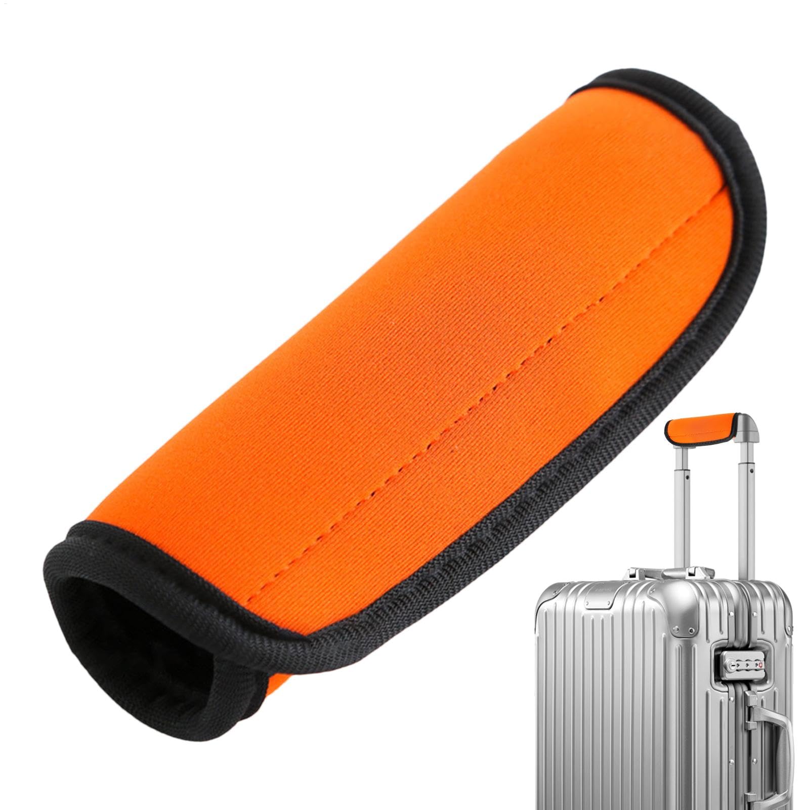 GkgWuxf Gepäckgriff, Gepäckgriff Covers - Neopren -Griff Wrap,Schutzkomfortgriff, Markierungen für Reisen, Fliegen, Flugzeug, Flughafen von GkgWuxf